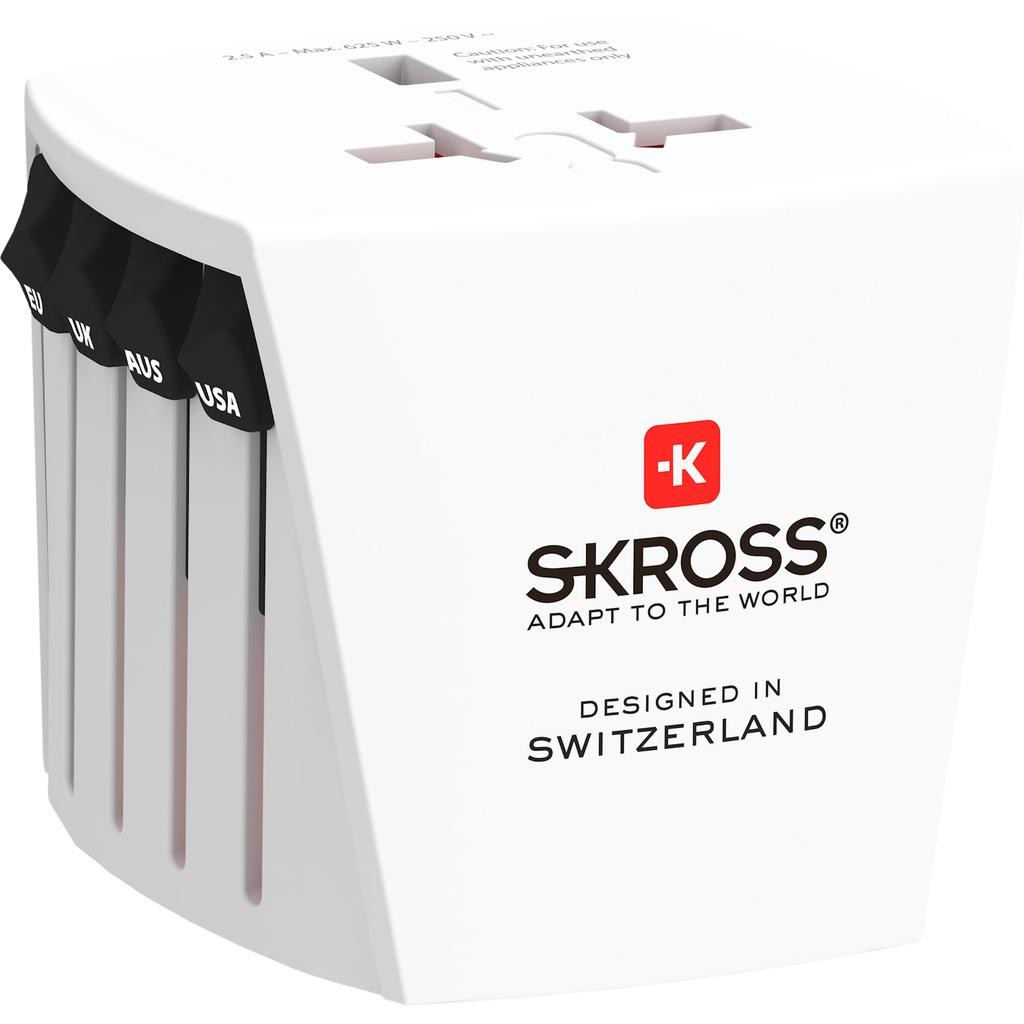 SKROSS - Världsreseadapter MUV Micro Ojordad - A14880