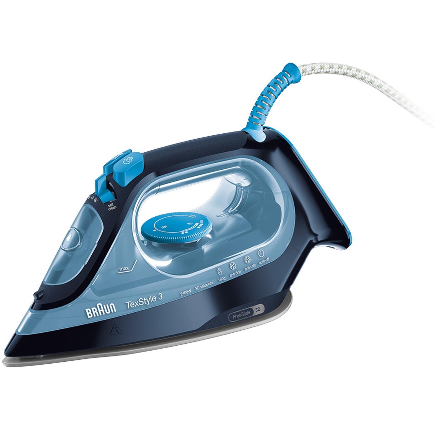 Braun - Ångstrykjärn SI3050BL TexStyle 3 - 0127405023