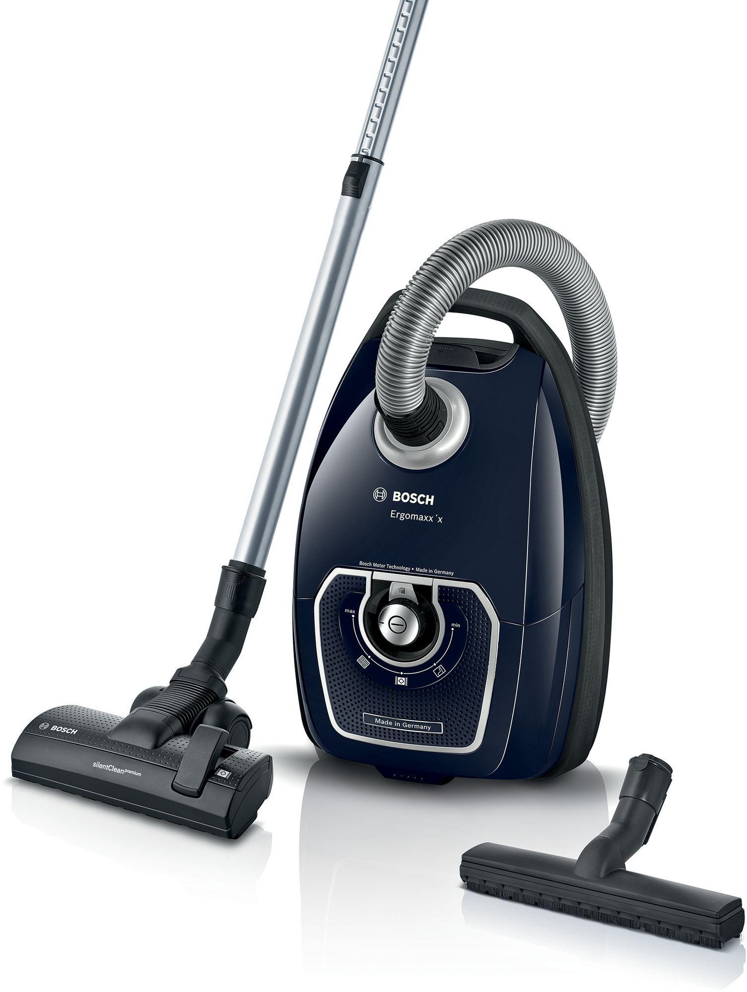 Bosch - BGB7X420 - Dammsugare med påse, Ergomaxx'x, Blå