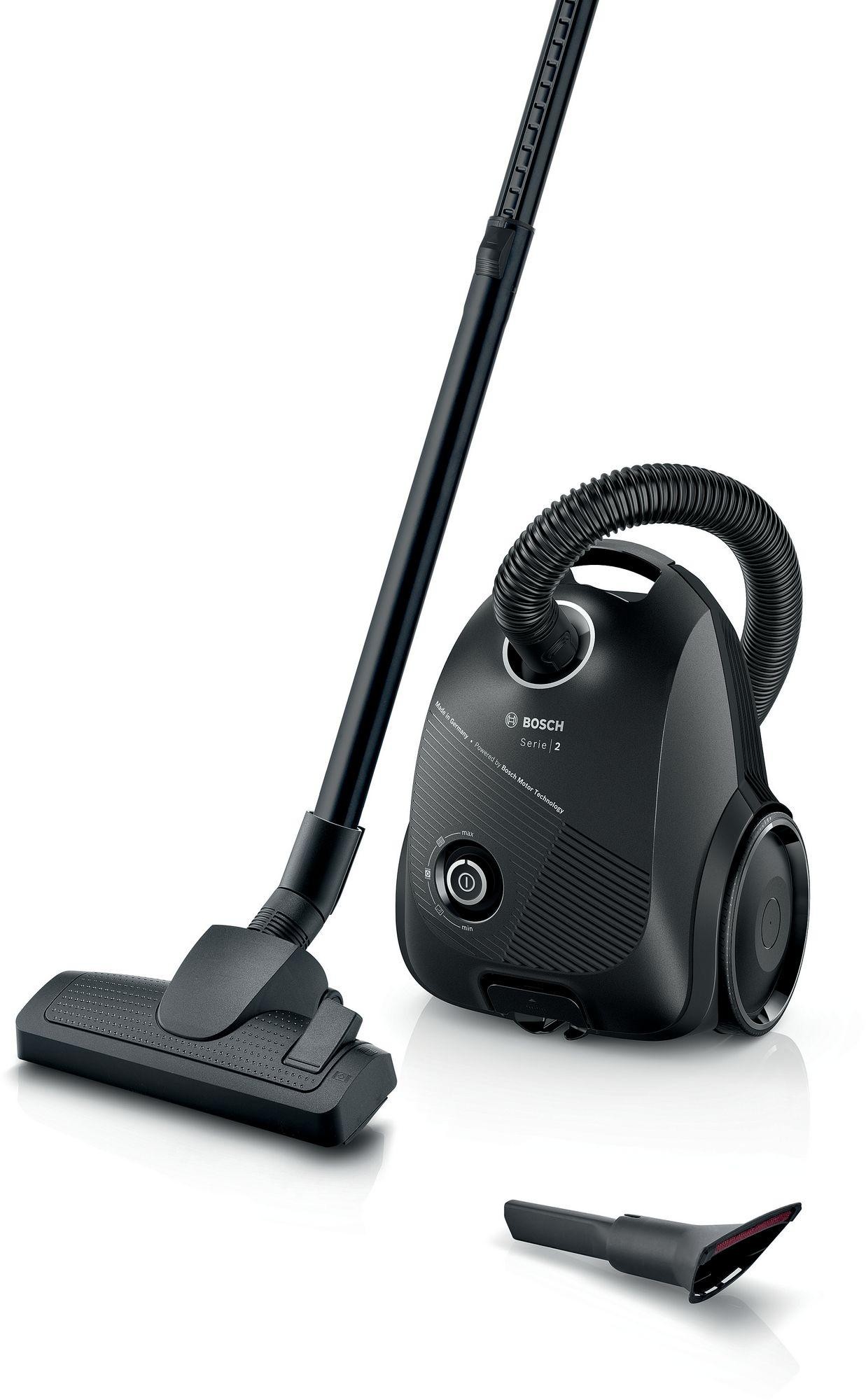 Bosch - BGBS2BA2 - Serie 2, Dammsugare med påse, Svart