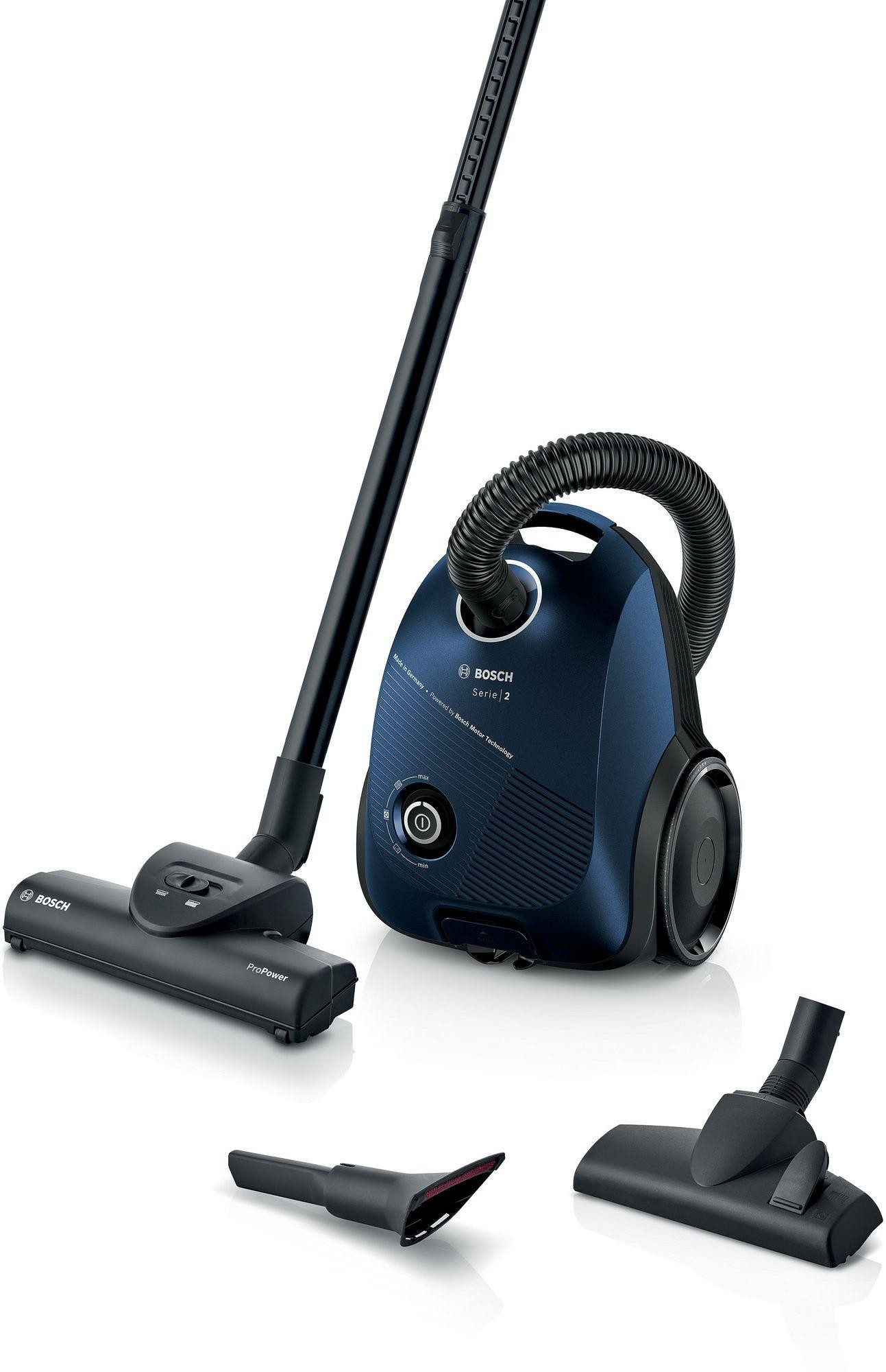 Bosch - BGBS2BU1T - Serie 2, Dammsugare med påse, Blå