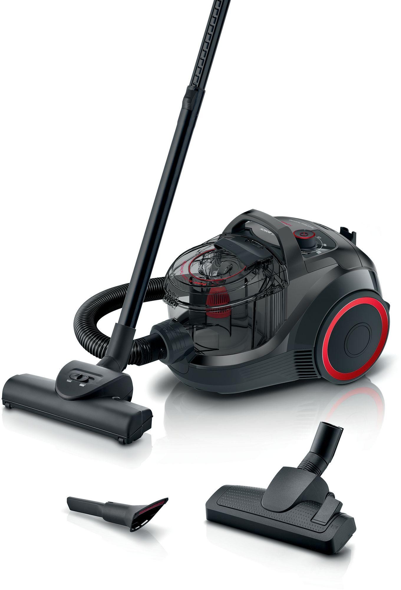 Bosch - BGC21POW1 - Serie 4, Dammsugare utan påse, ProPower, Svart
