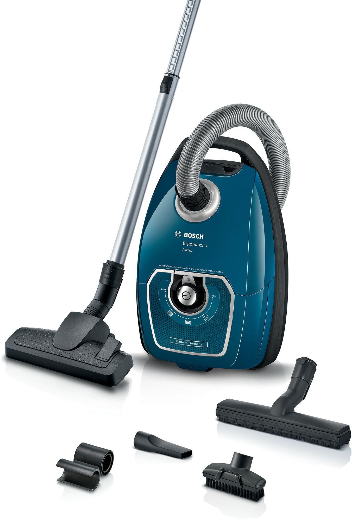 Bosch - BGL7EXCL - Dammsugare med påse, Ergomaxx'x, Blå