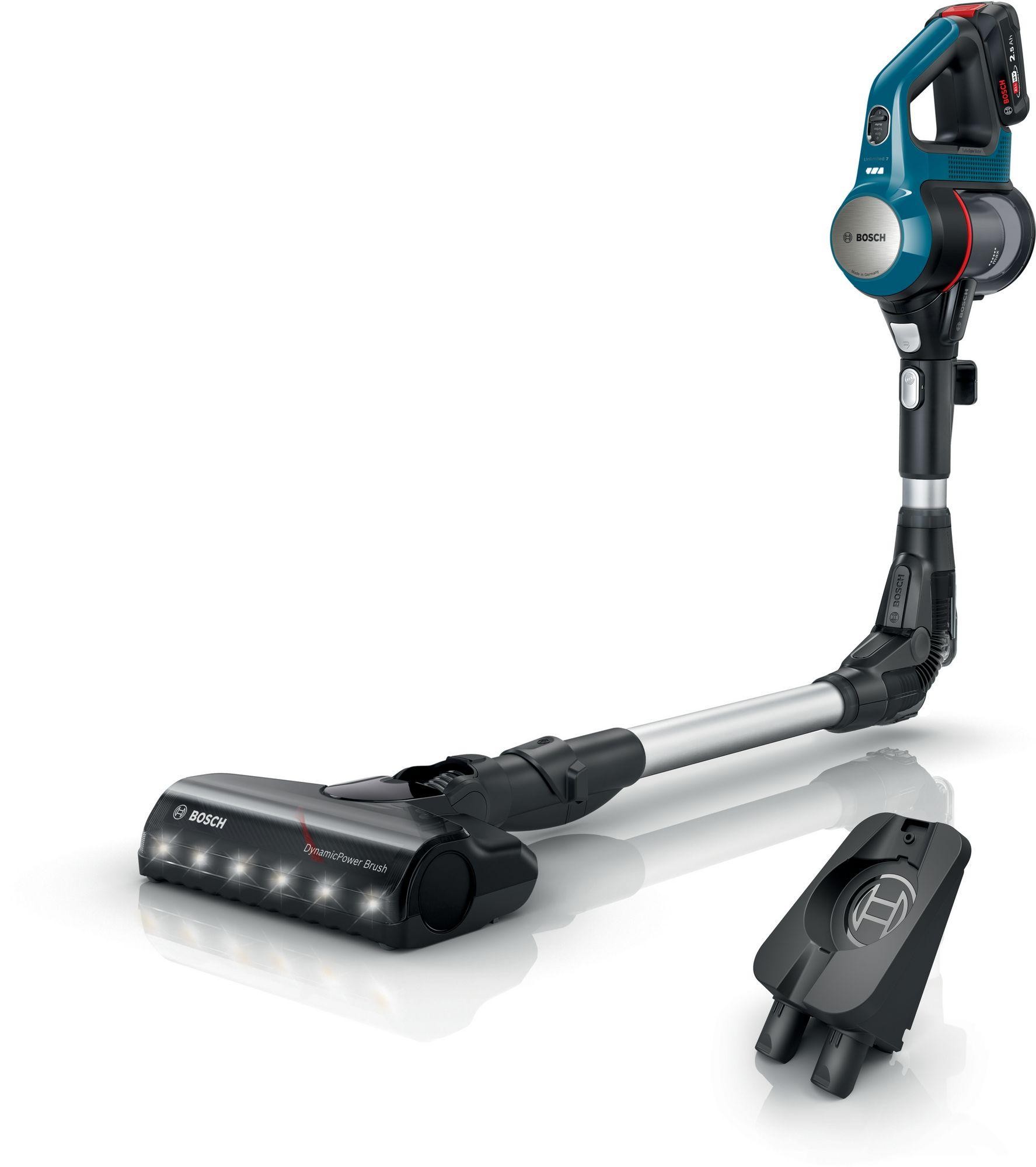 Bosch - BSS71125AH - Sladdlös dammsugare, Unlimited 7, Blå
