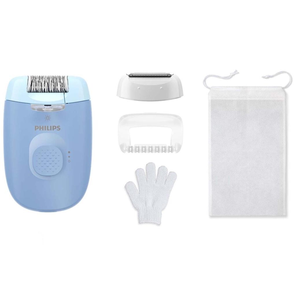 Philips - Epilator med sladd +4 tillbehör BRE247/00 - A16116