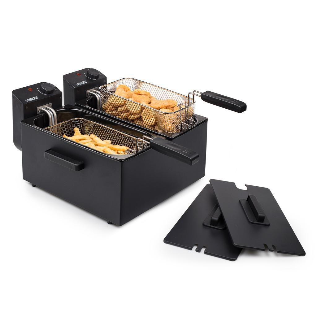 Princess - Fritös Dubbel 2x3L 2x1800W Svart - 183028