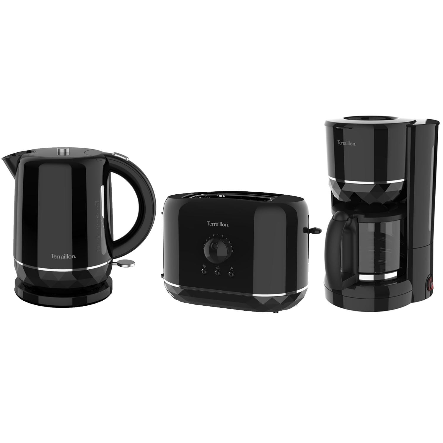 Terraillon - Frukostpaket Diamond Serie Svart - A14965