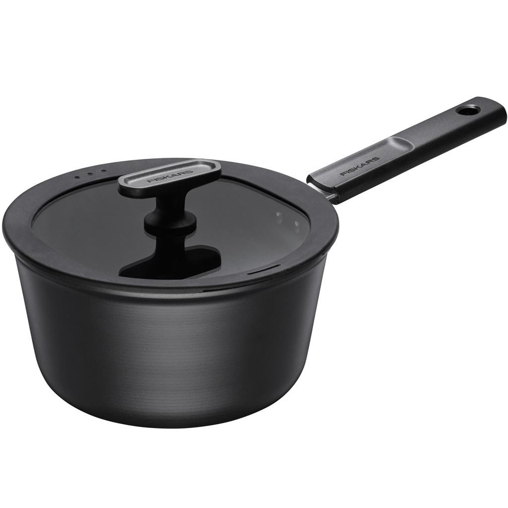 Fiskars - Kastrull Hard Face 2,5 L med lock Keramaisk 1075525 - A14503