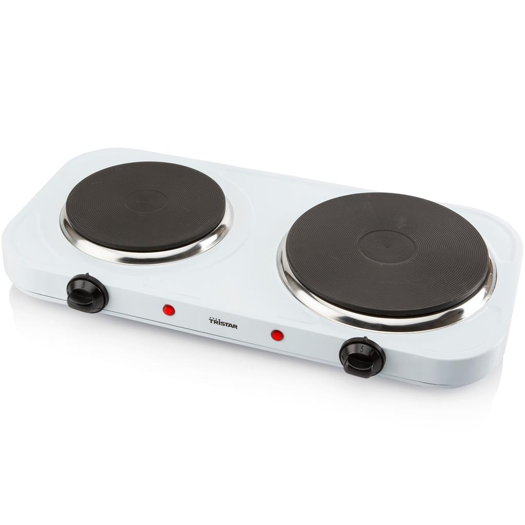 Tristar - Kokplatta Dubbel KP-6245 1500&1000W 15,5cm 18,5cm - A13466