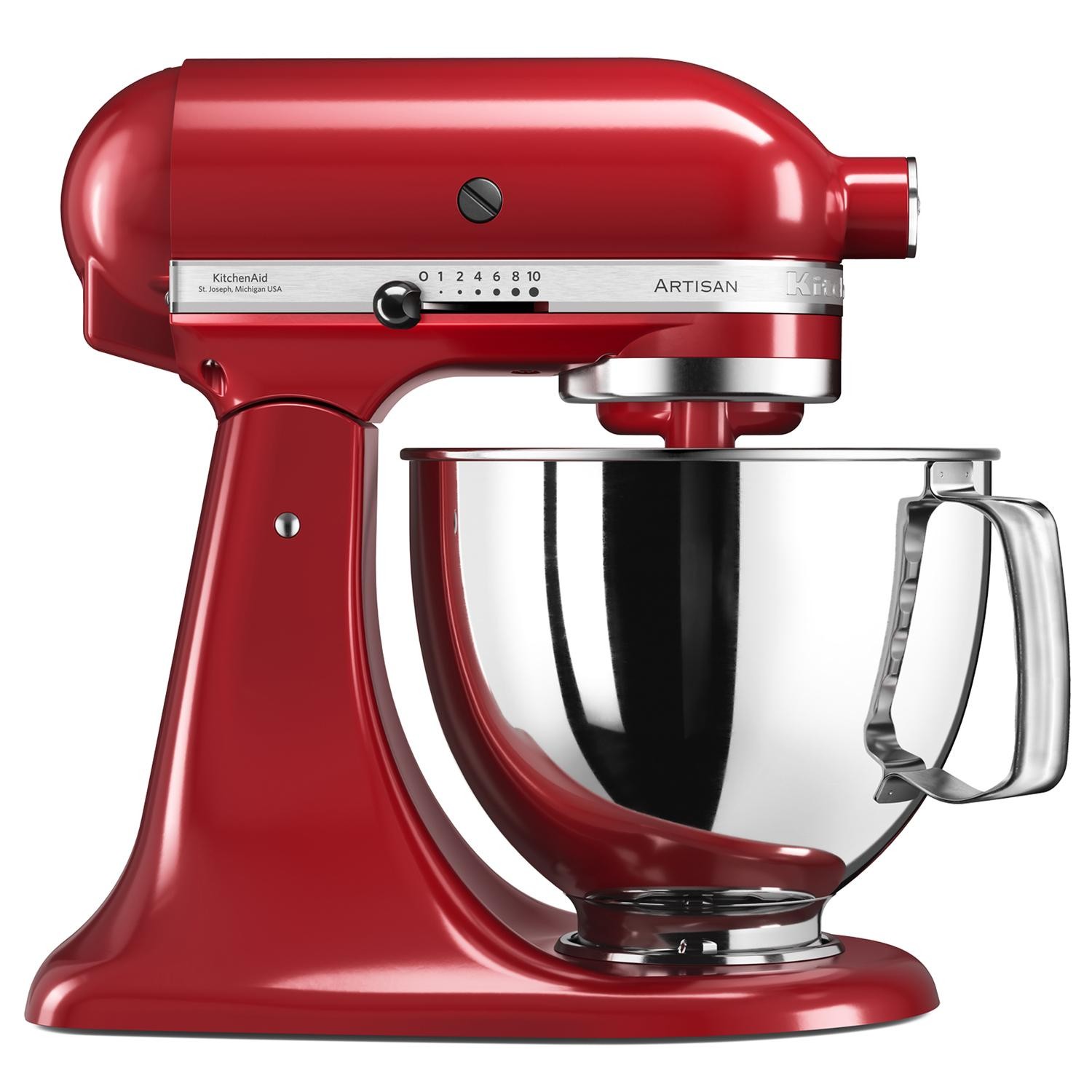 KitchenAid - Köksmaskin 5KSM125EER Artisan Röd 4,8l - 125EER