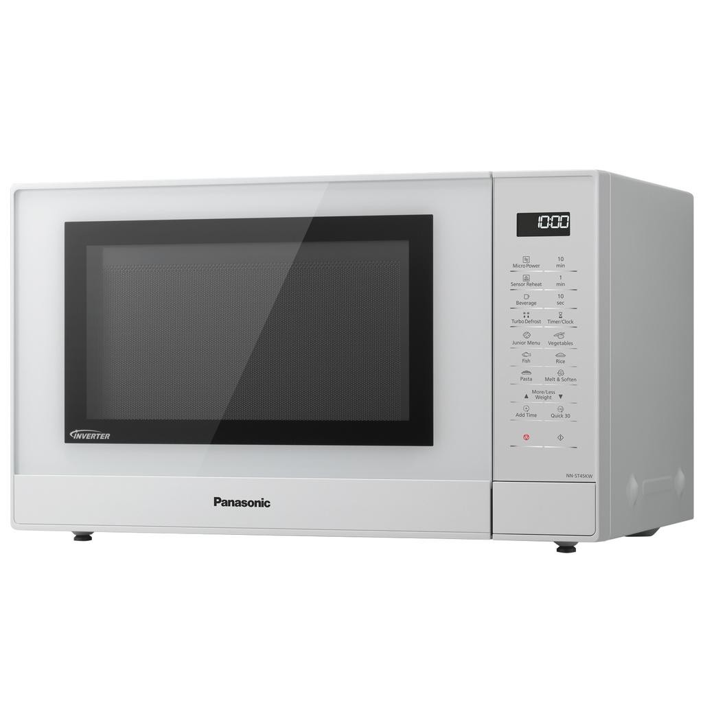 Panasonic - Mikrovågsugn Vit 32l 1000Watt 21Program - NN-ST45KWEPG