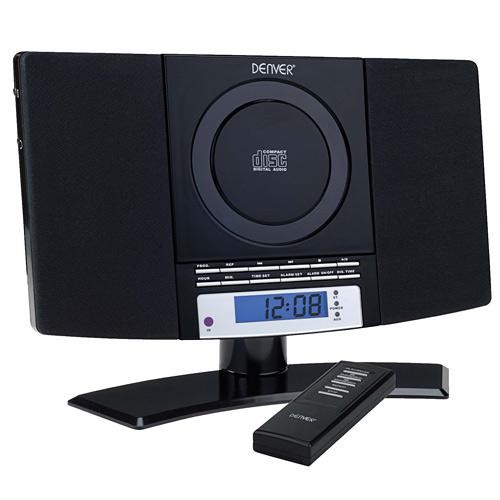 Denver - Musik-anläggning Radio FM CD Upphängningsbar MC-5220B Svart - MC-5220BLACK