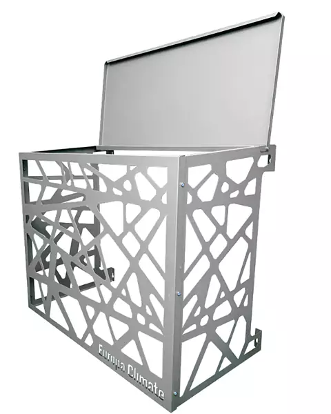 Värmepumpsskydd Vit ECC 102