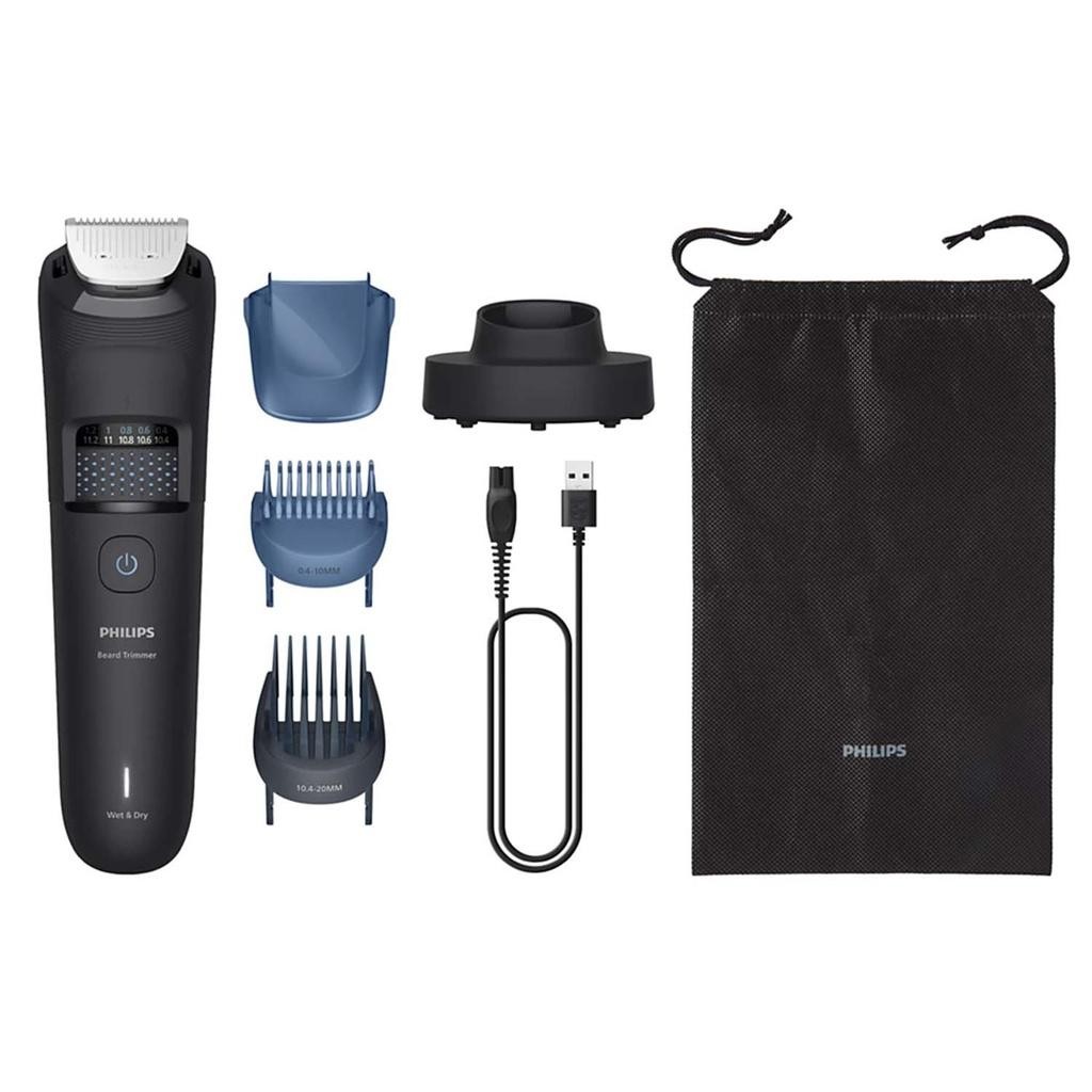 Philips - Skäggtrimmer Precisionssteg om 0,2 mm, Blad helt i metall BT5780/15 - A16120