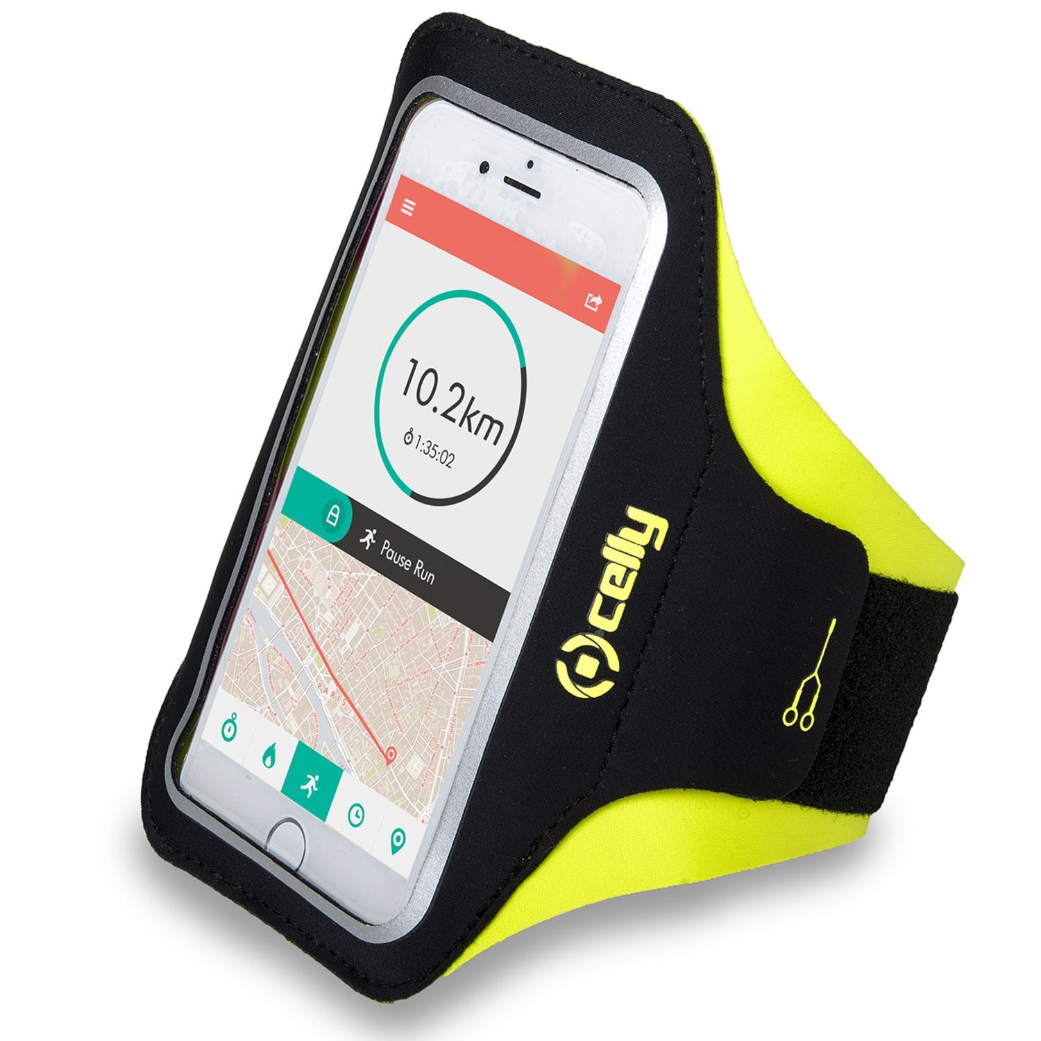 Celly - Sportarmband XXL max 6,2" Gul - ARMBANDXXLYL