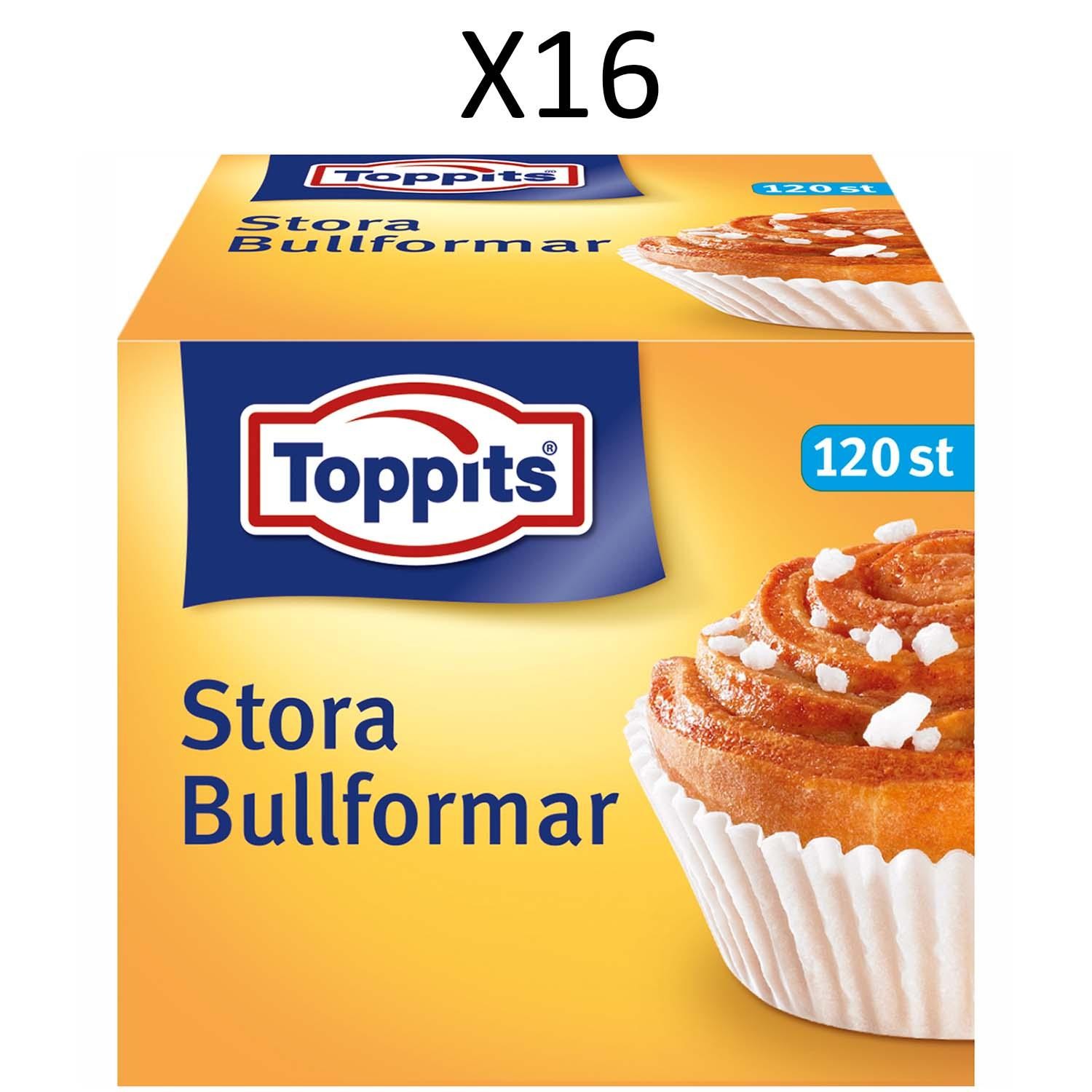 Toppits - Stora Bullformar 120-P 16st DFP - A13791