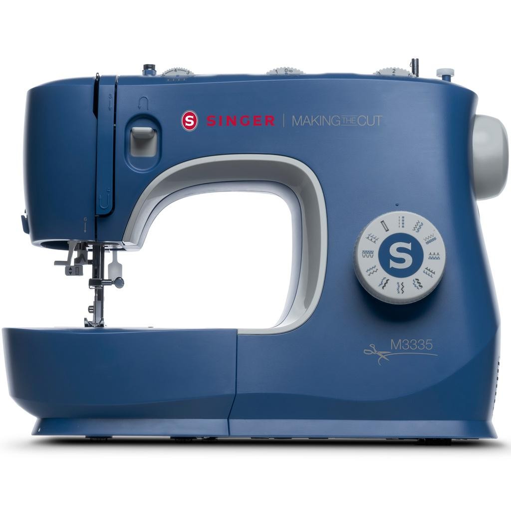 Singer - Symaskin M3335-BU Mekanisk 24st Sömmar, Nålträdare - A13448
