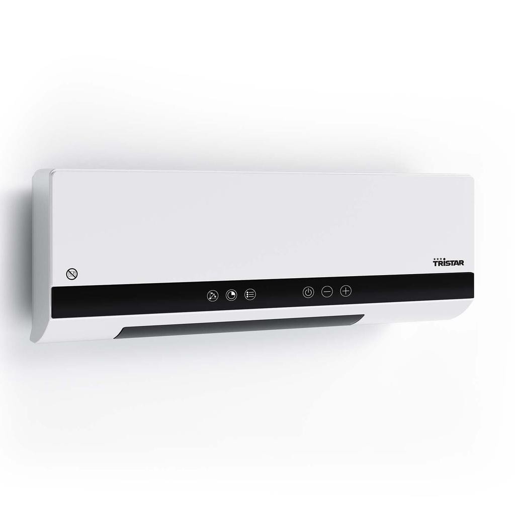 Tristar - Väggmonterad Keramisk värmare 2000W Oscillering - KA-5216 - A15496