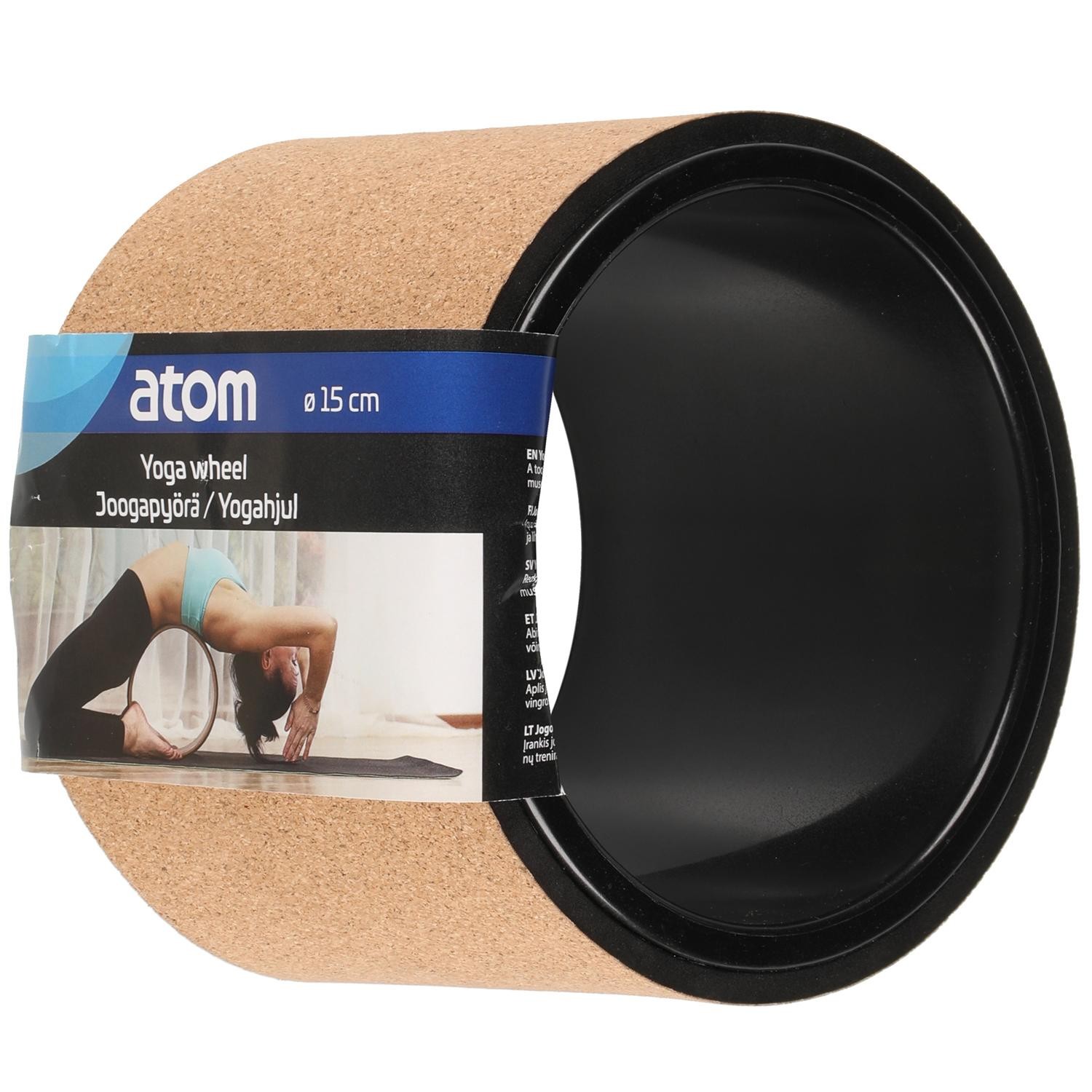 Atom - Yogahjul Kork 15 cm - A11573