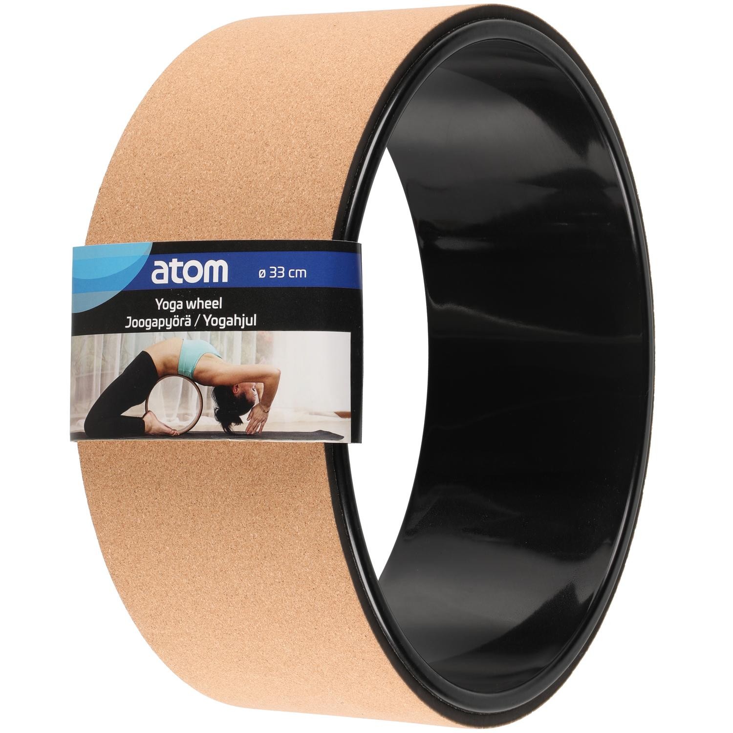 Atom - Yogahjul Kork 33 cm - A11571