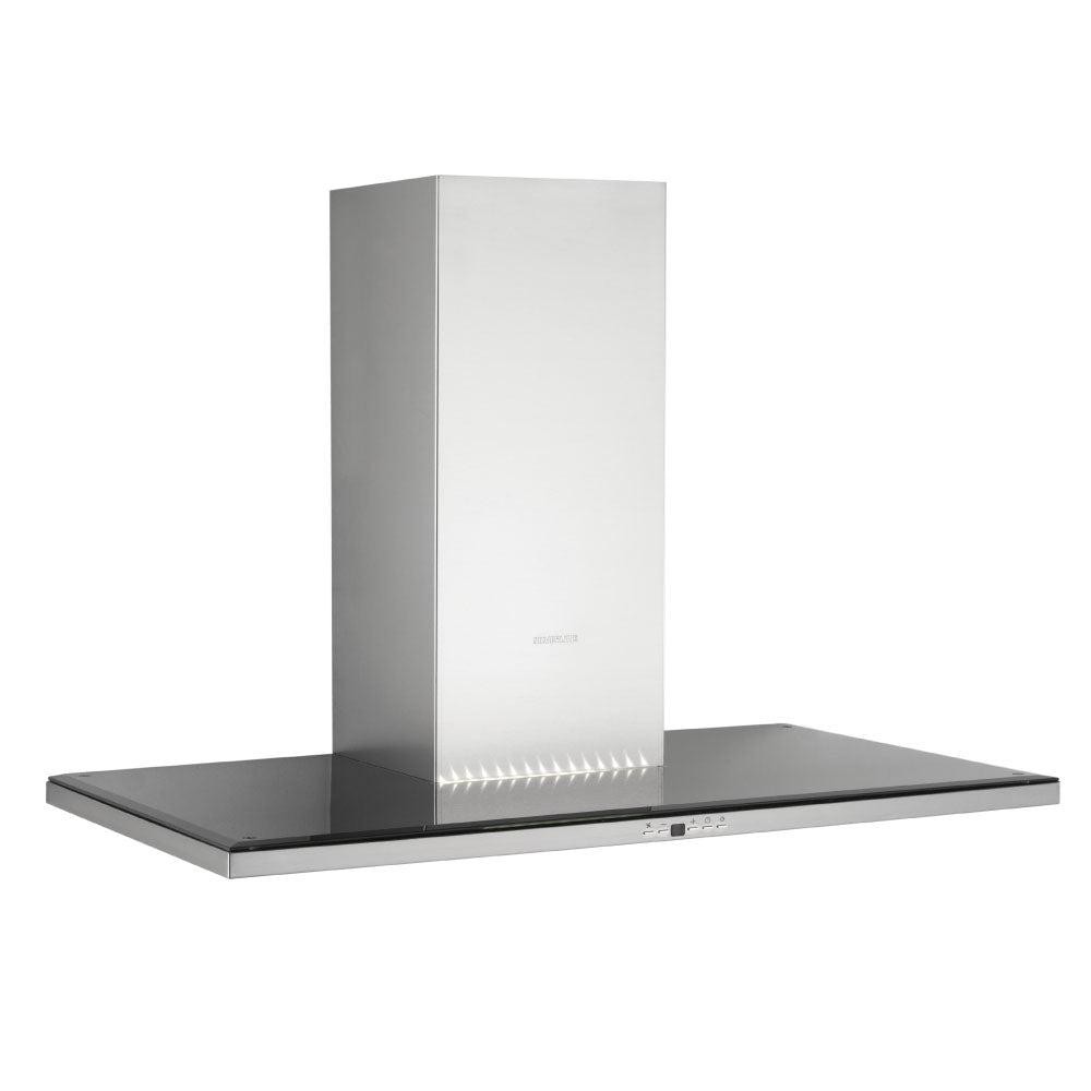 Silverline Nordic Dark, stål m/svart glastopp 90 cm - SL 3122-90 RF