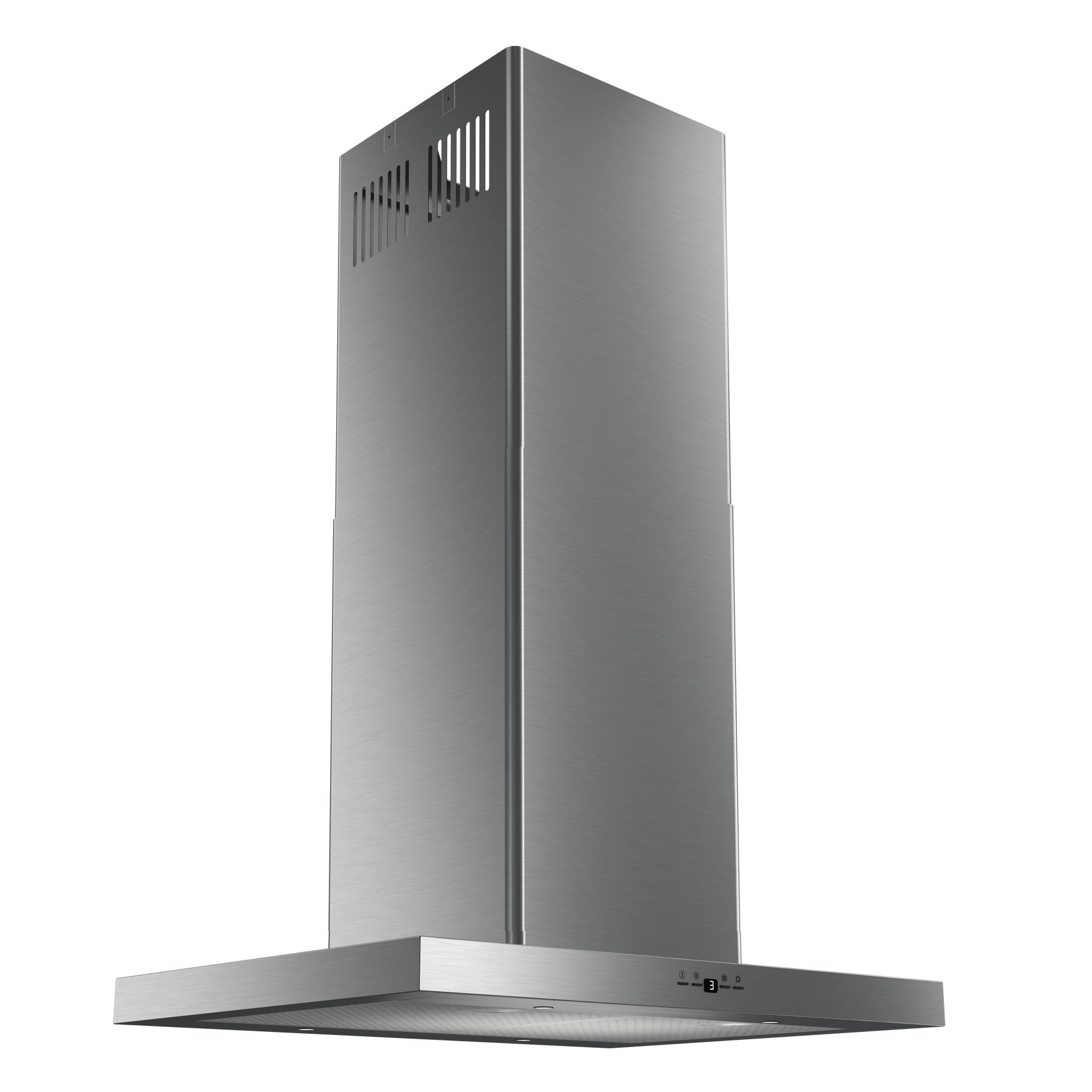 Frithængende emhætte fra Silverline til centralsug - SC 4117 RF 80 cm - SC 4117 RF
