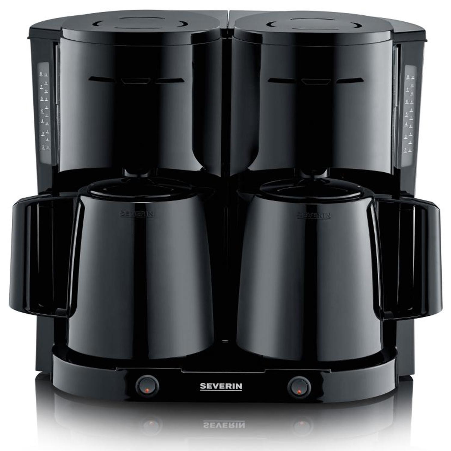 Dubbel Termosbryggare KA9315 1000W Svart