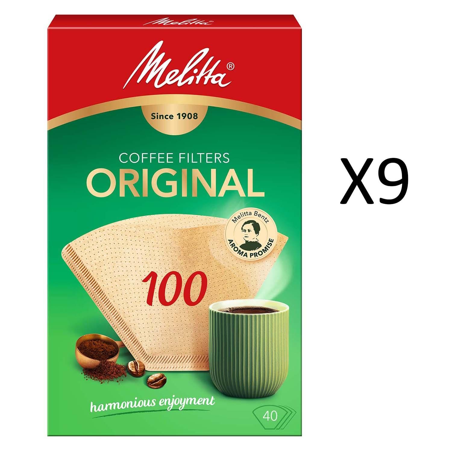 Kaffefilter 100 40pack 9st DFP
