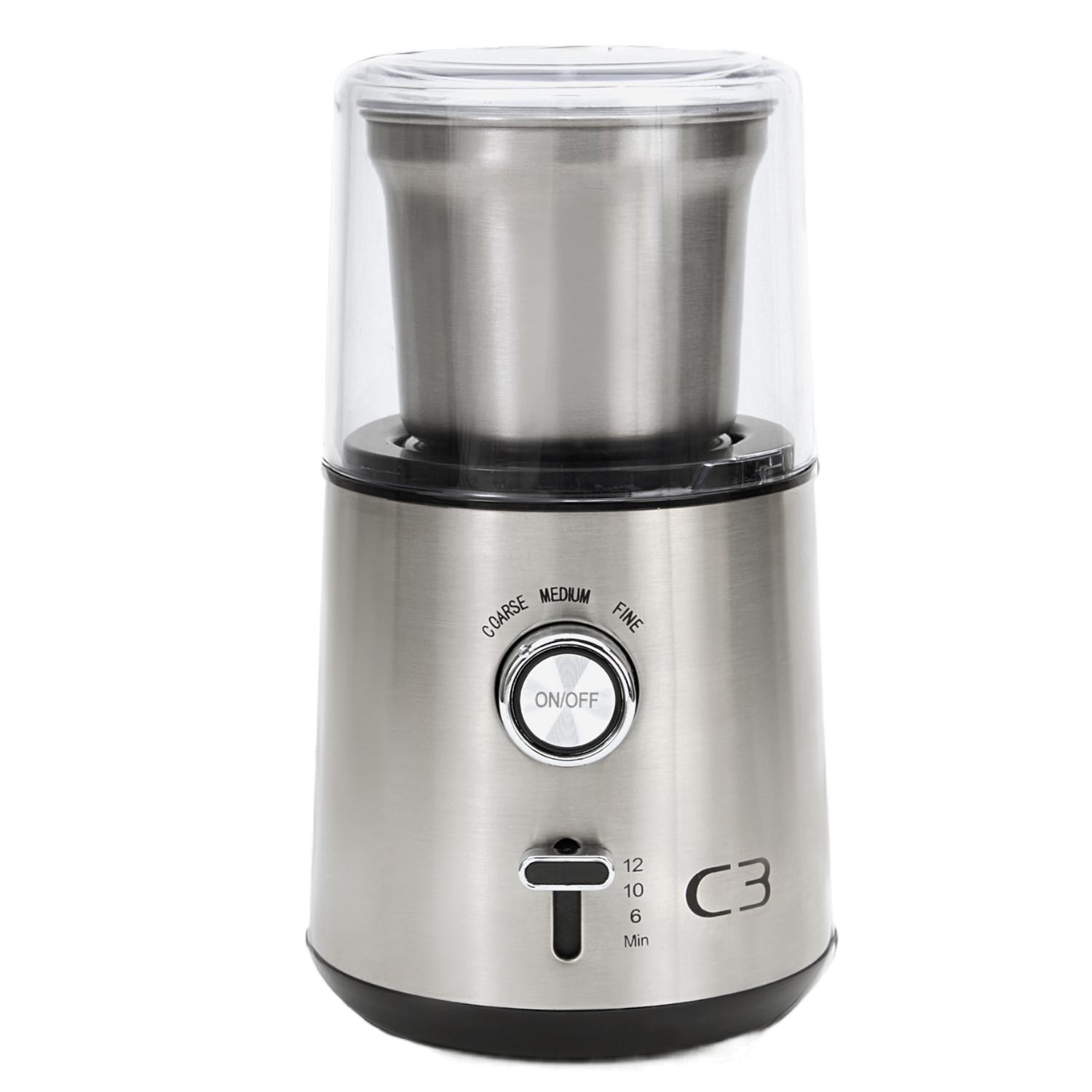 Kaffekvarn Design 85g 200W CG700 Borstad Rostfri stål