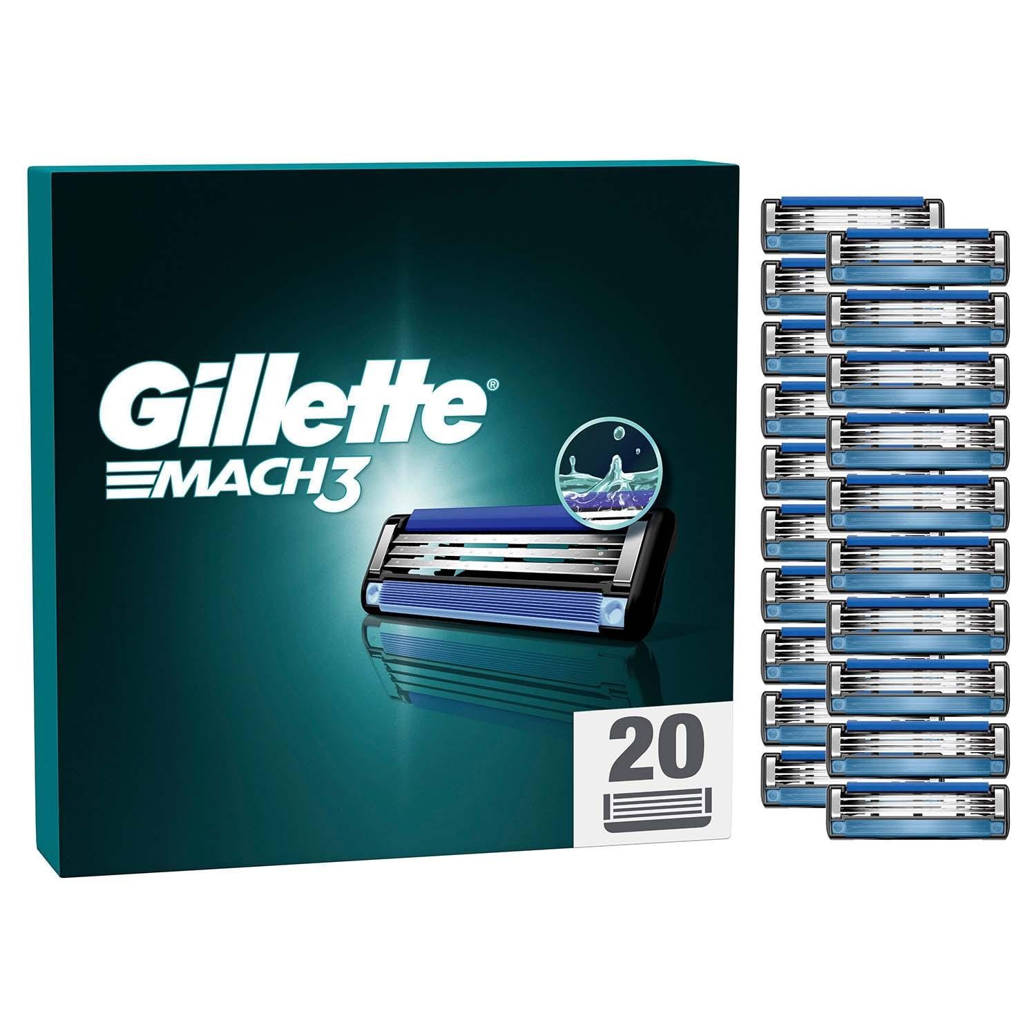 Rakblad Mach3 20st - Storpack