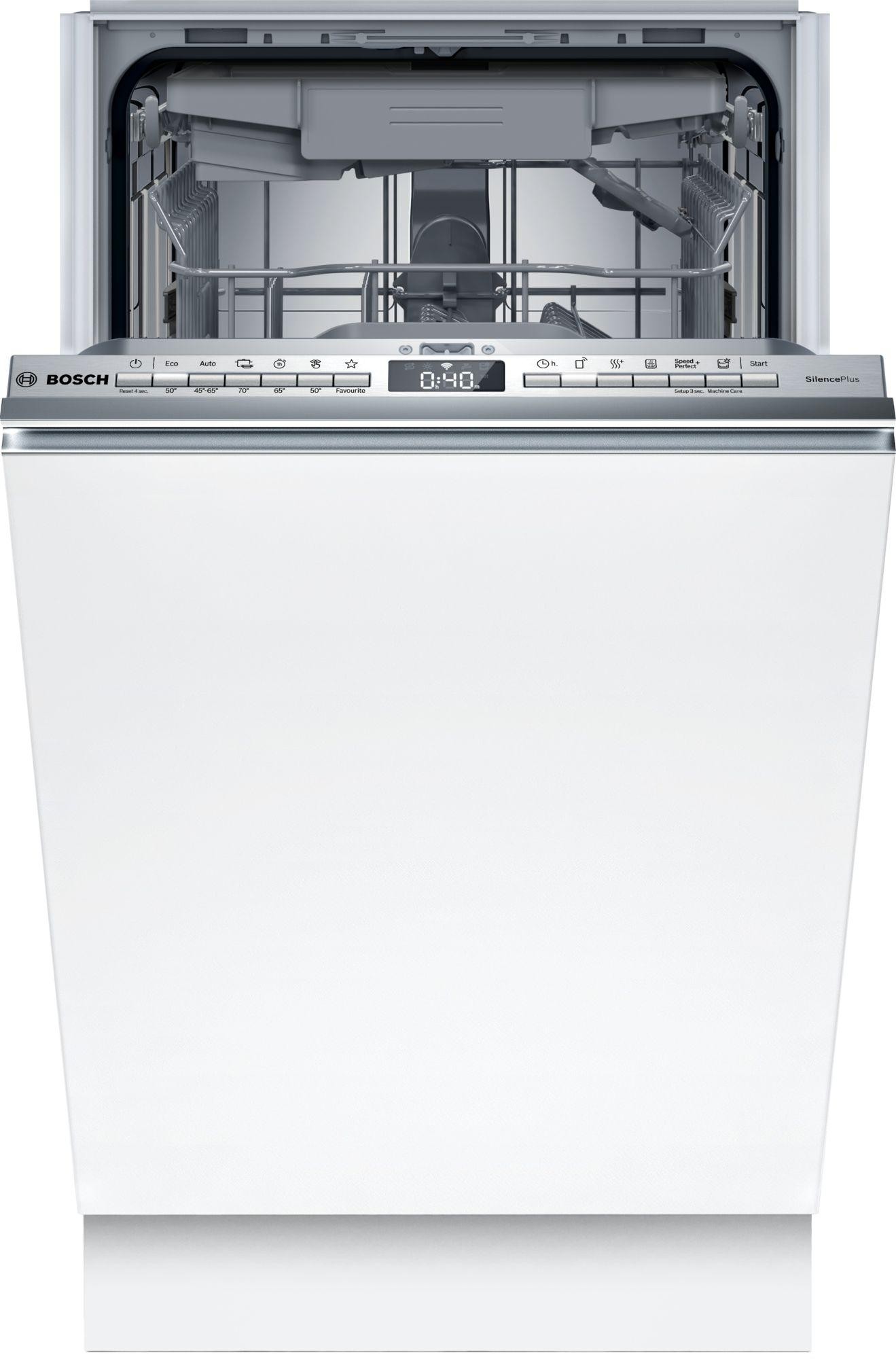 Bosch - SPV4HMX12E - Serie 4, Integrerad diskmaskin, 45 cm