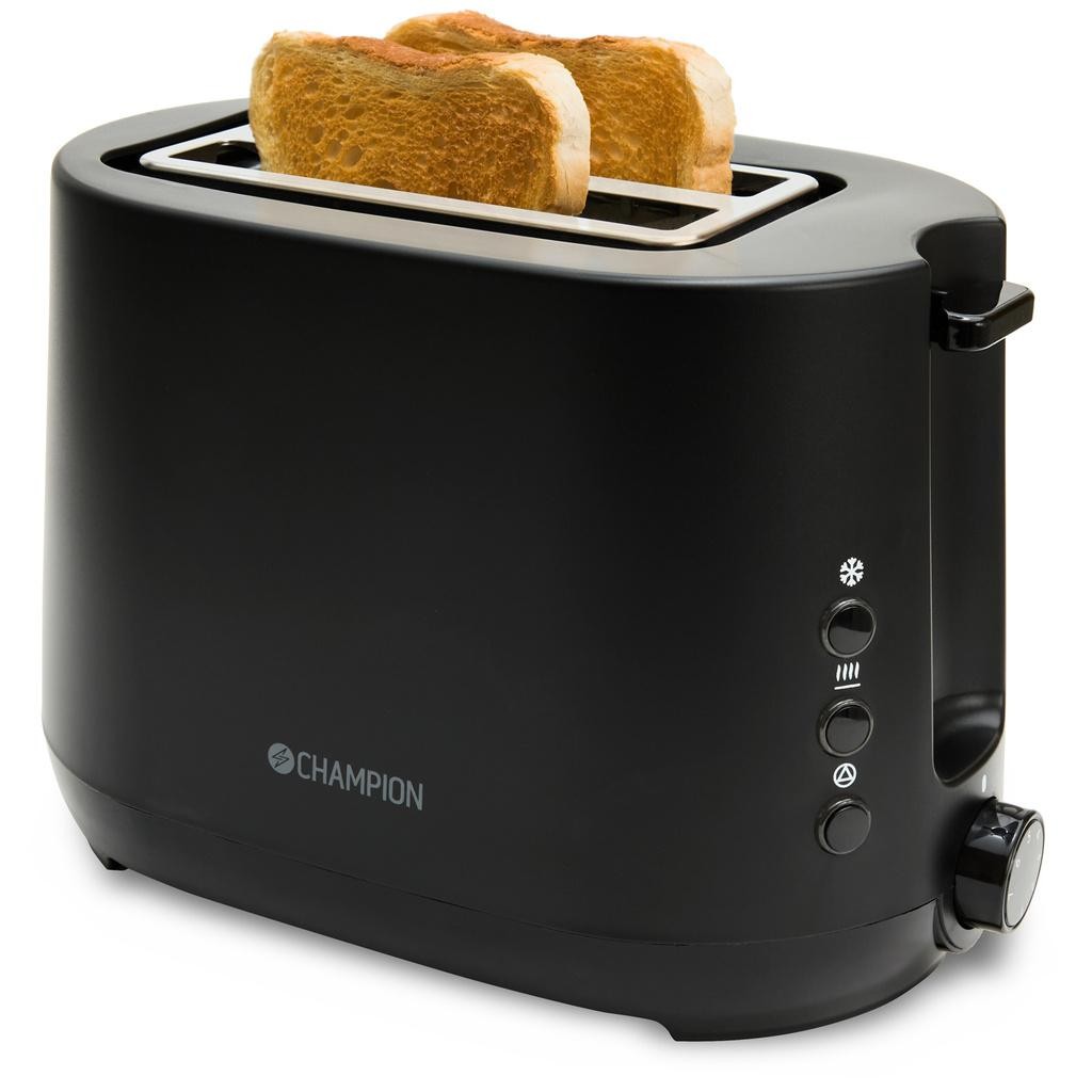 Champion - Brödrost 2 skivor 750W BR300 Mattsvart - A11614