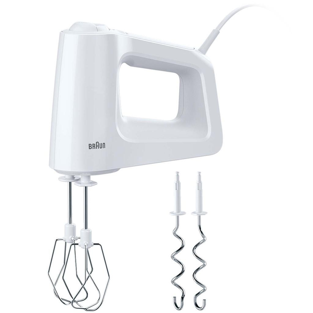 Braun - Elvisp HM3000WH MultiMix3 450W inkl. Degkrokar - A12188
