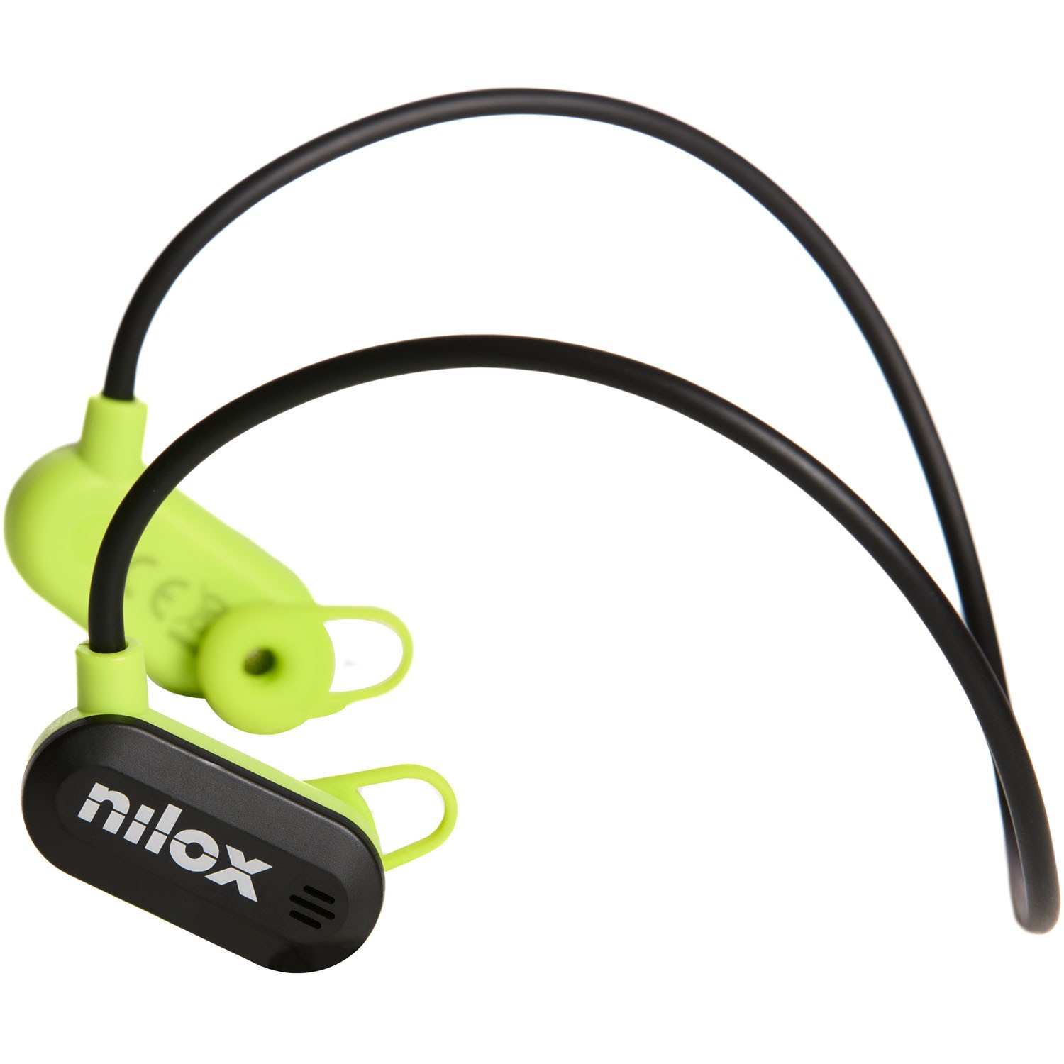 Hörlurar Sport Air Conduction ENC Airtunes Svart/Lime