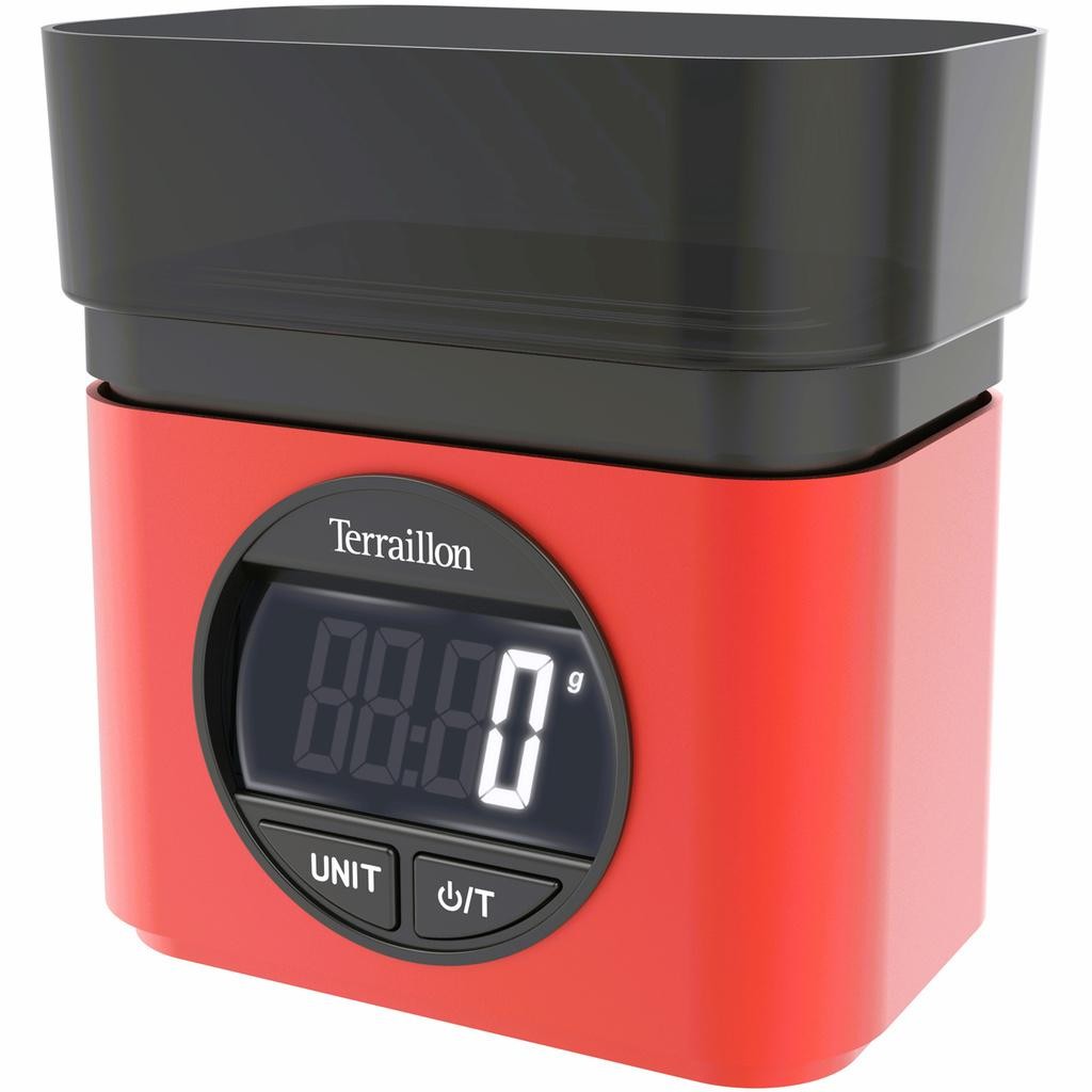 Terraillon - Köksvåg Mythic 70`s Rouge 5 kg - A13465