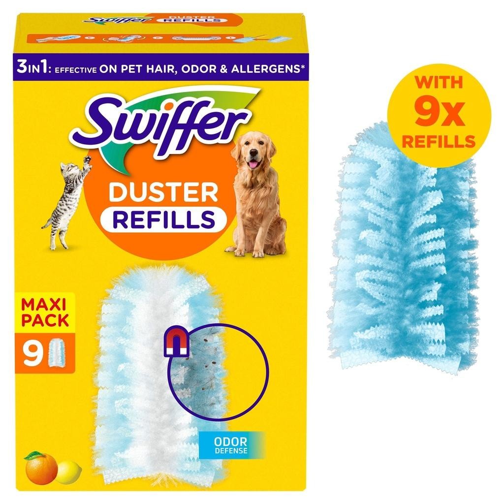 Swiffer - Dammvippa refiller 9st Husdjur - A14531