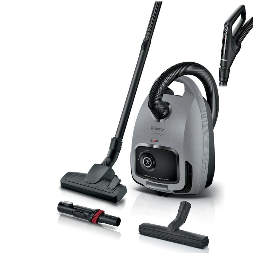 Bosch - Golvdammsugare BGB6X330 600W 12 Räckvidd Hepa,Fjärr Tysk tillv. - A14020