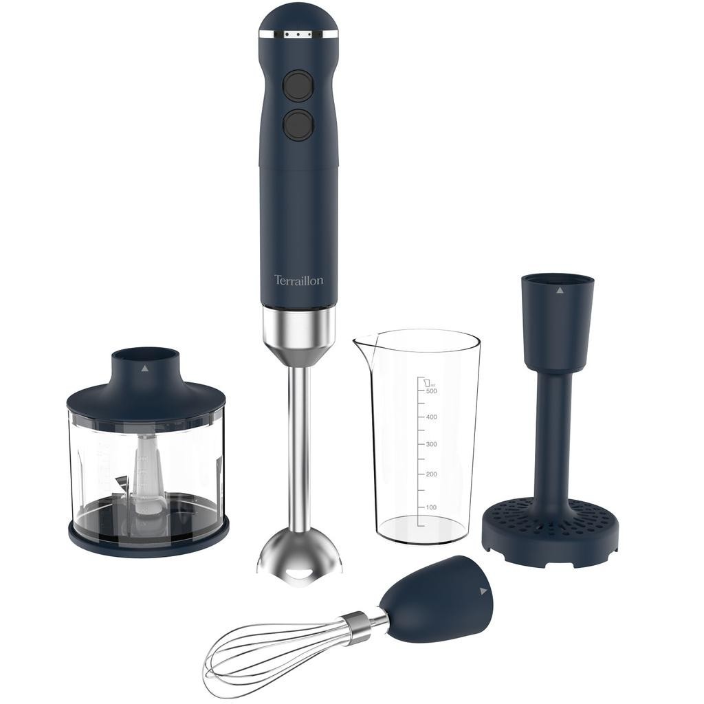 Terraillon - Stavmixer New Moon 1000W Variabel hastighet + Turbo - A14481