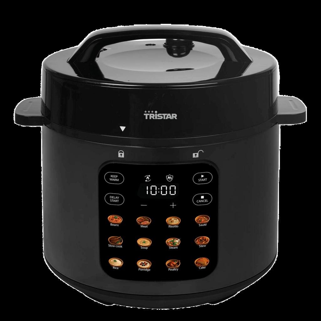Tristar - Tryckkokare 6L 1000W Digital - RK-6160 - A15482