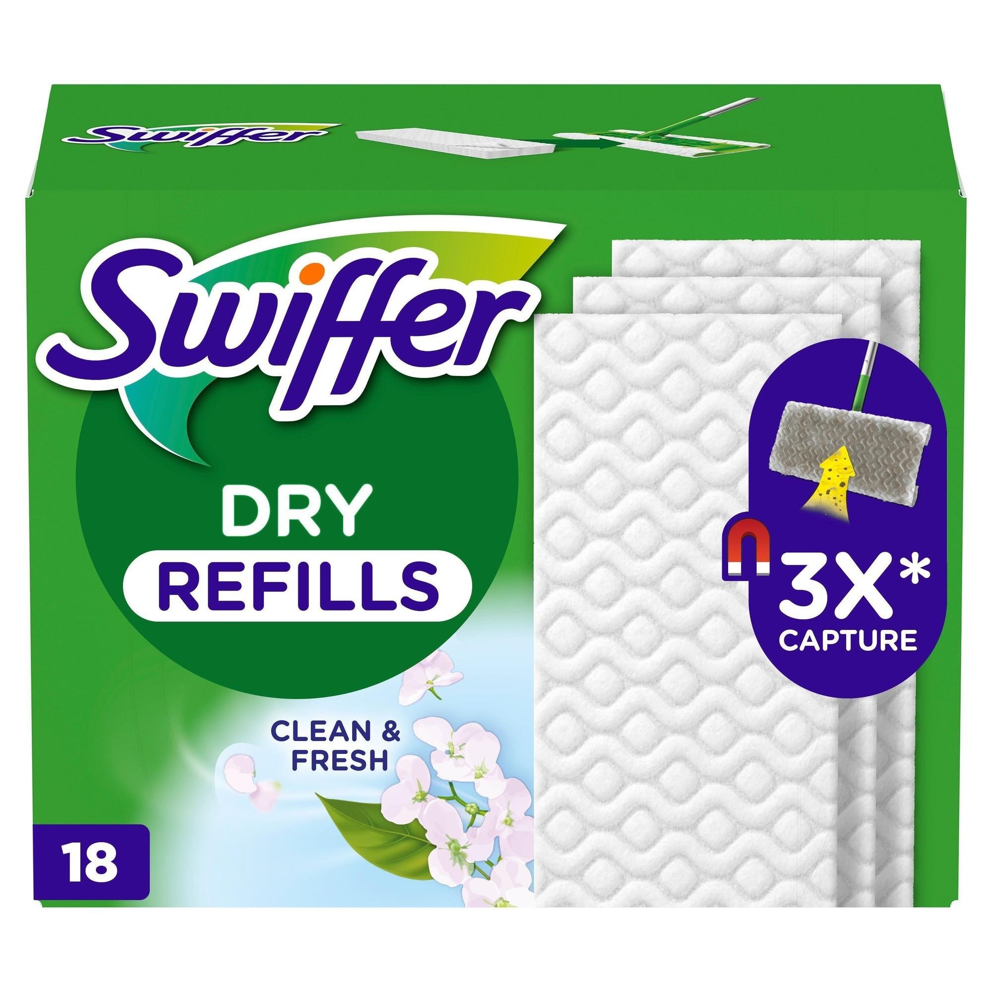 Swiffer - Refilldukar 18 st torra med doft - A14520
