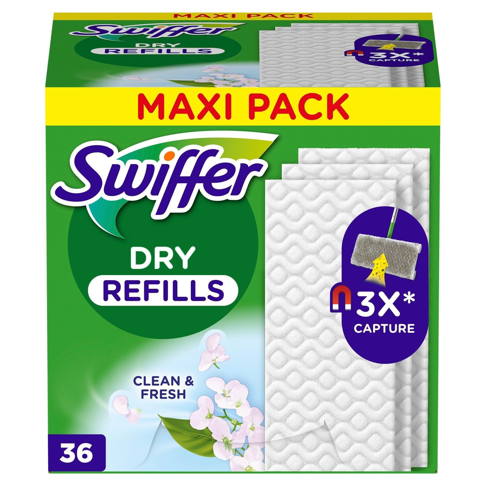 Swiffer - Refilldukar 36 st torra med doft - A14521