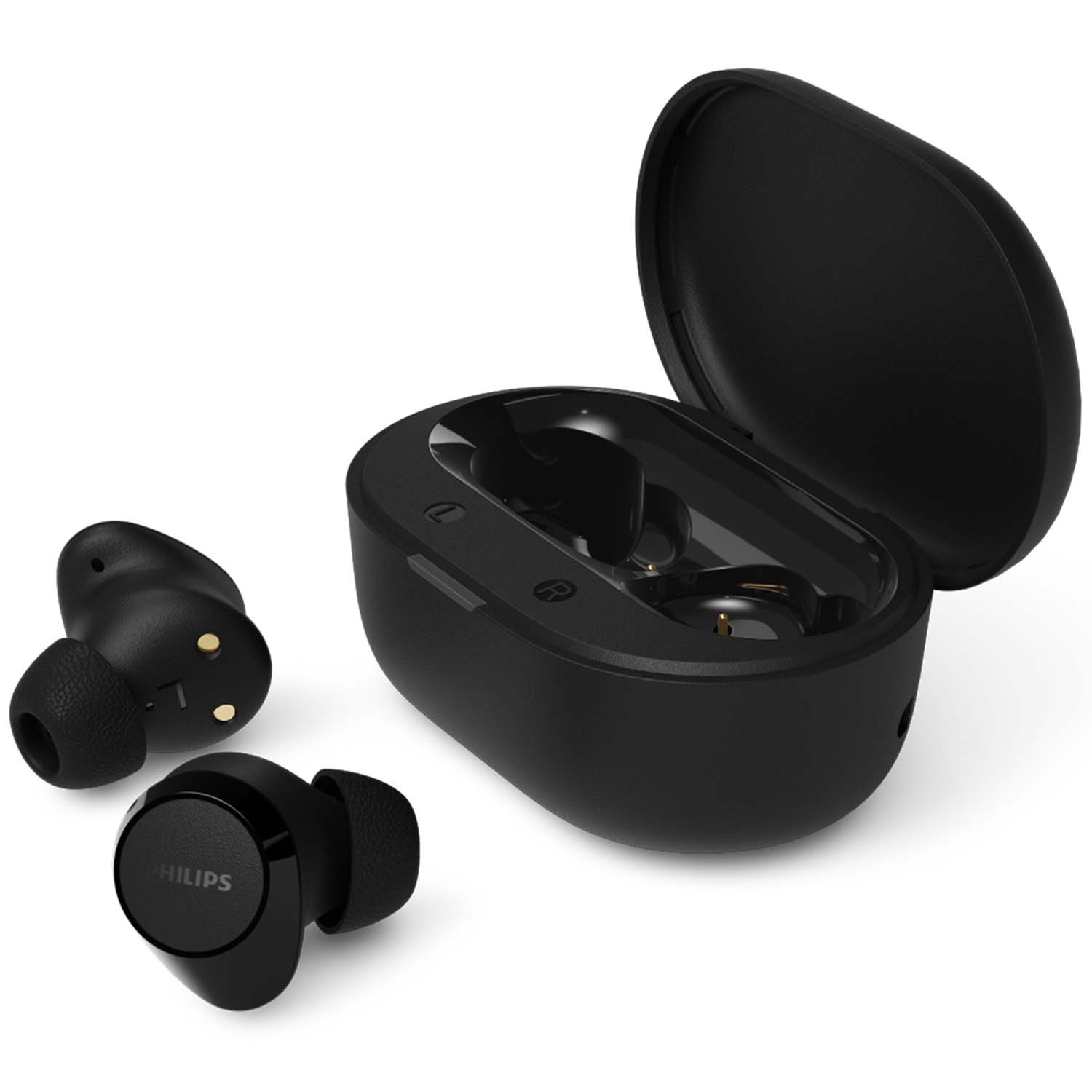 Hörlurar In-ear dot TWS 24h speltid IPX4 APP GRS Svarta