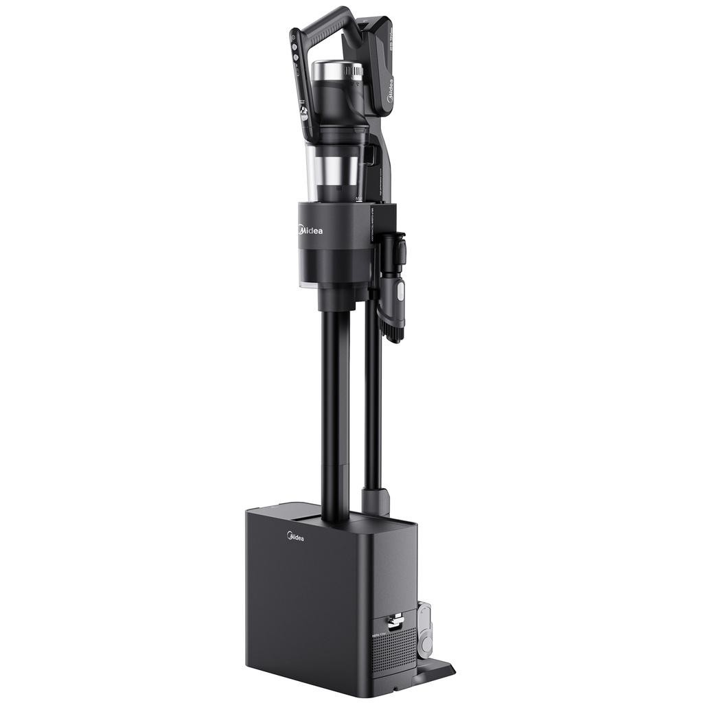 Midea - Skaftdammsugare med Tömningsstation, 350W BLDC Motor - A14319