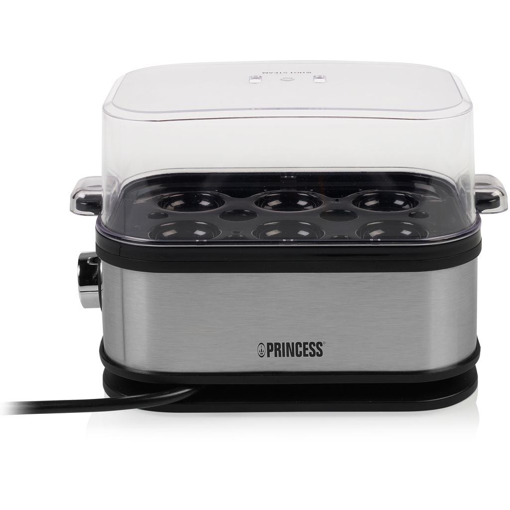 Princess - Äggkokare 6ägg 400Watt Rostfritt stål - 262046