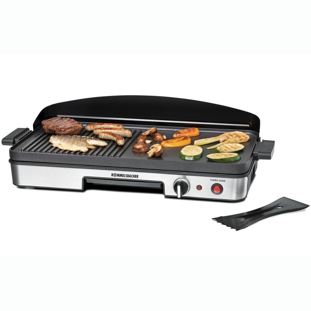 Rommelsbacher - Bordsgrill BBQ 2003 1900W Turbo 50X25cm - A13371