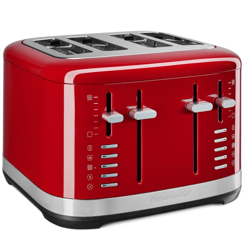 KitchenAid - Brödrost 4 Skivors Metall 5KMT4109EER Röd - A13127